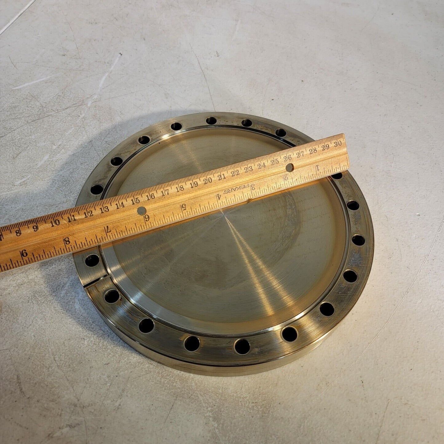 DN160CF 8" Conflat CF Stainless Steel Ultra High Vacuum Blank Cap Flange