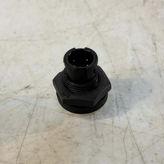 Amphenol AU-04PMMS-LC7001 Standard Circular Connector MINI PANEL LOCK 4-PIN