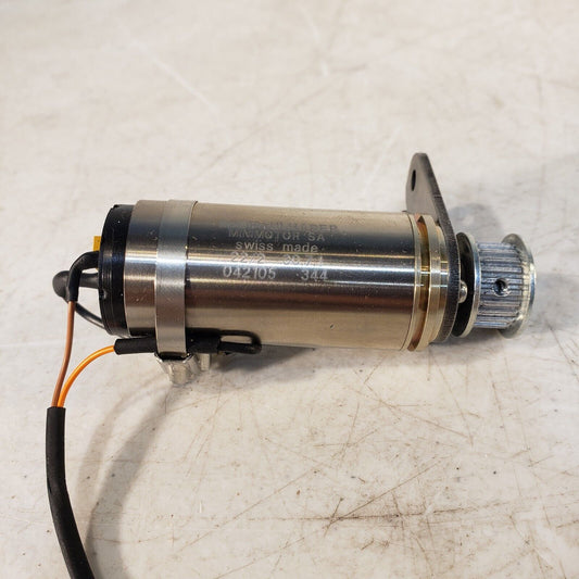 Faulhaber 042105 344 Minimotor Swiss Made w/ Belt Drive Gear