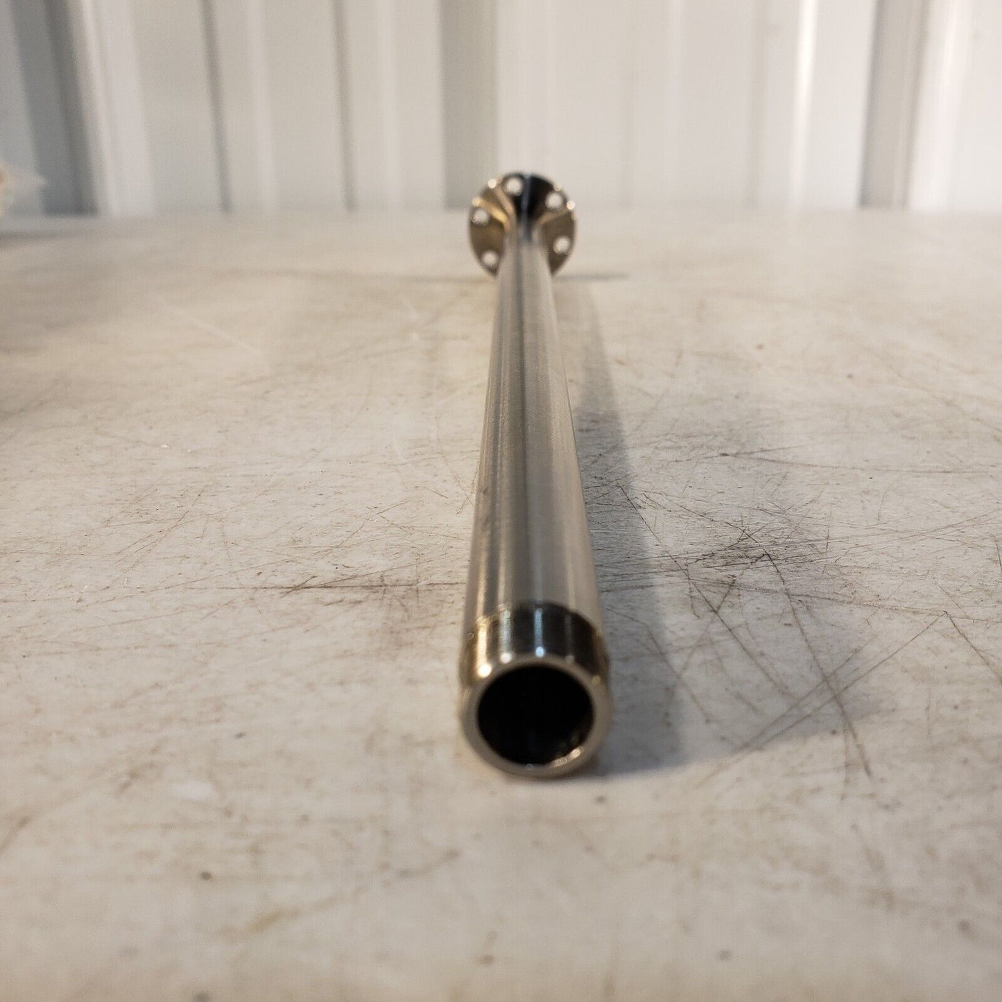 DN16CF 1.33" Conflat Flange Fitting w/ Tube 11" Length 3/8" Diameter High Vacuum