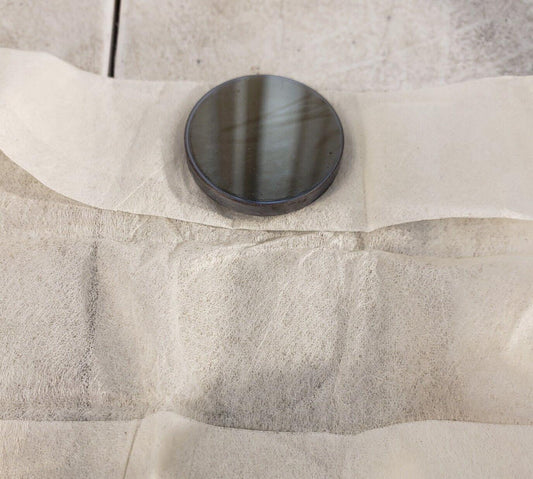 25mm Diameter Silicon Coated Mirror 95% Refl. @5um Max R 3.5-6 Microns