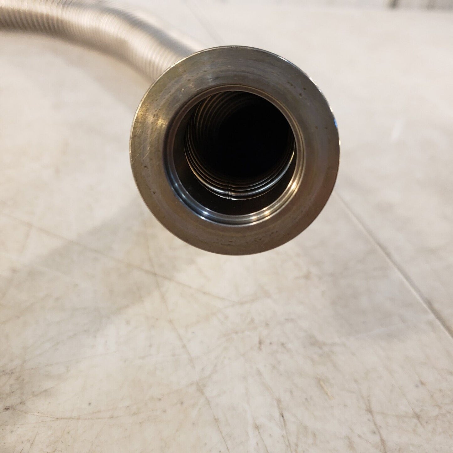 KF25 NW25 High Vacuum Stainless Steel Bellows Hose 940mm Length