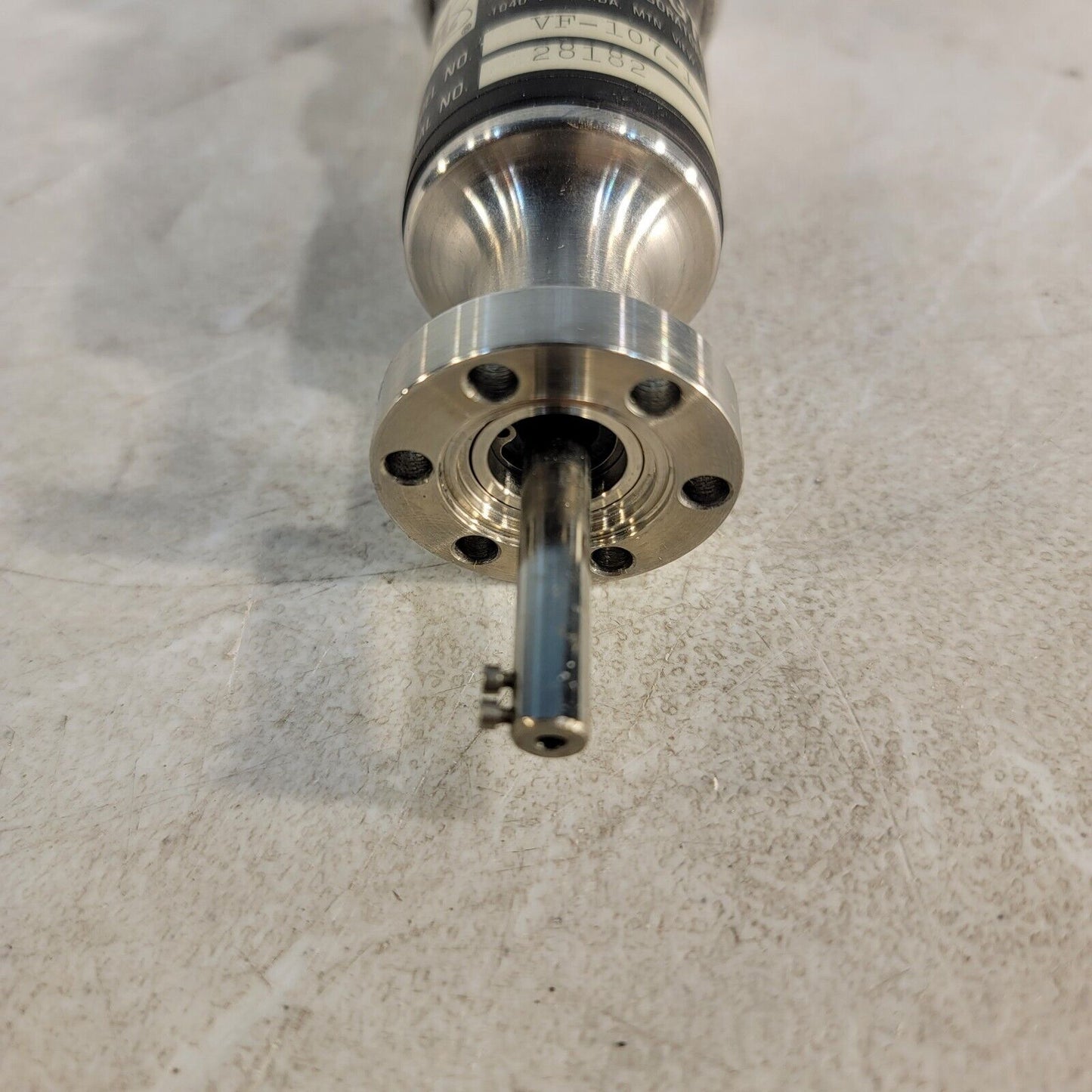 READ DESCRIPTION- Huntington High Vacuum Rotation Feedthrough 1.33" CF DN16CF