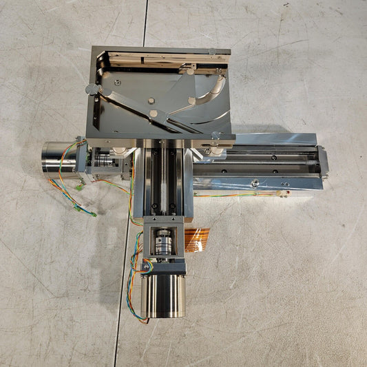 UHV High Vacuum-Friendly XY Linear Stage Stainless Steel Minimal Outgassing