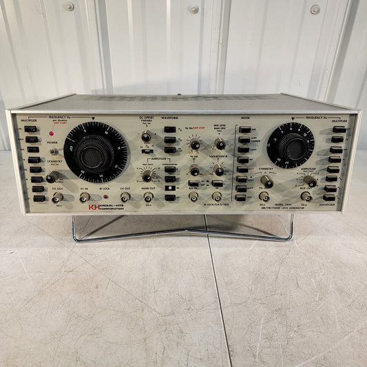 Vintage Krohn-Hite AM/FM/Phase Lock Signal Generator Sweep Frequency Source Sine