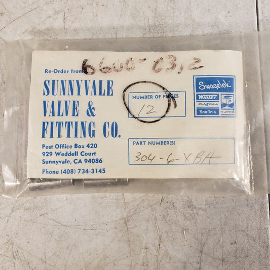 *11 Pieces* Sunnyvale Valve And Fitting 304-6-XBA Bushings/Fittings