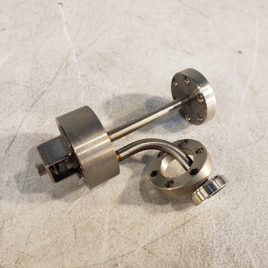 Huntington Labs Relief Valve 012838 DN16CF 1.33" Conflat Flanges, One Rotatable