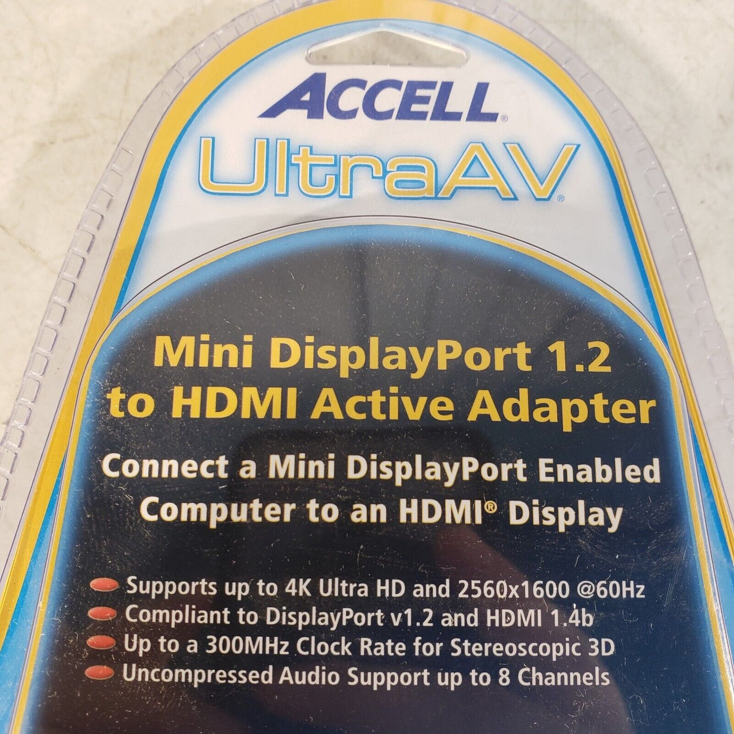 Accell B086B-007B-2 UltraAV Mini Displayport 1.2 to HDMI Active Adapter