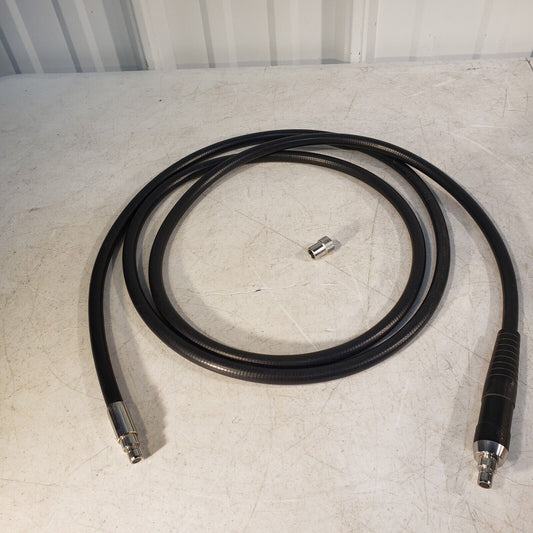 5mm Fiber Optical Cable 7ft Length 5mm Bundle Diameter w/ Collar