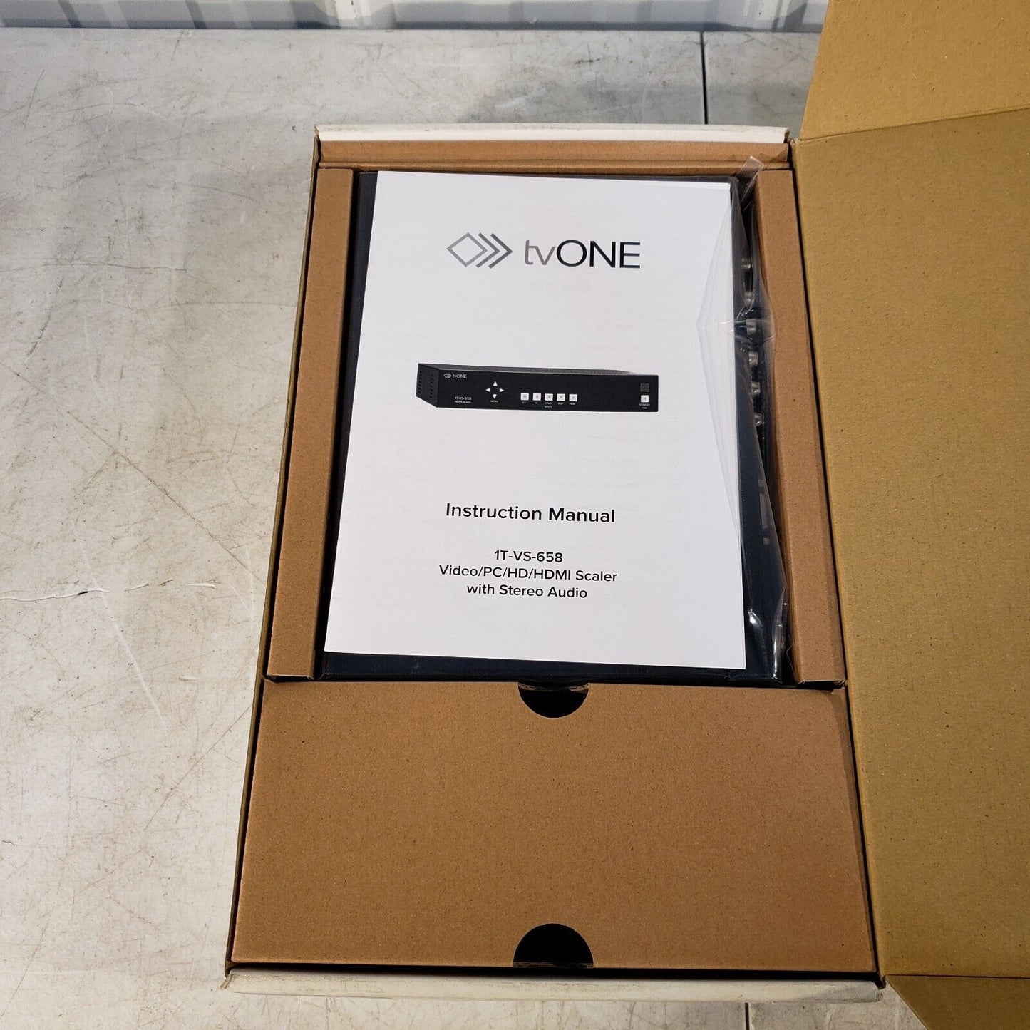 tvONE 1T-VS-658 Video/PC/HD/HDMI Scaler With Stereo Audio