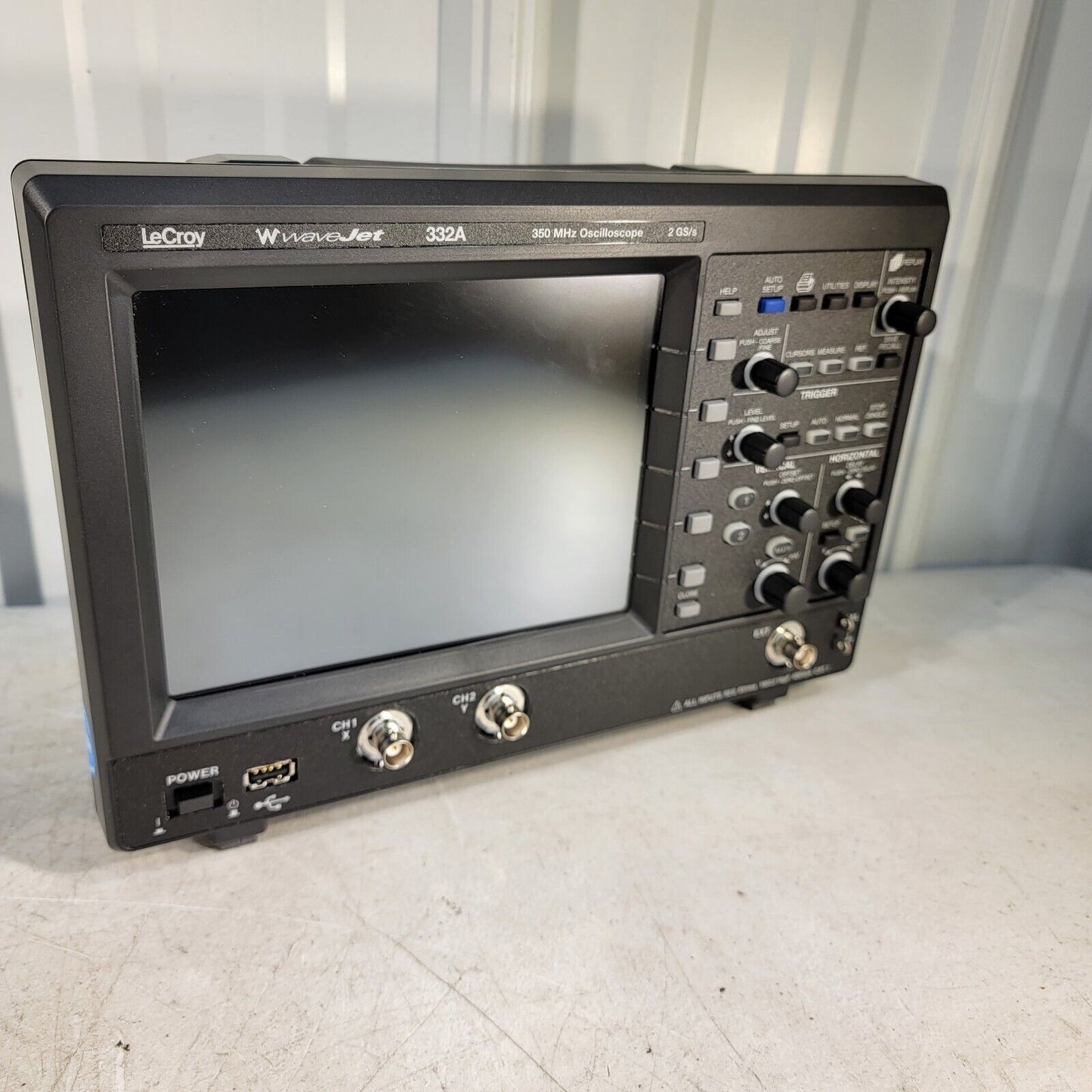 LeCroy WaveJet 332A 350 MHz Digital Oscilloscope 2 GS/s w Software, Manual