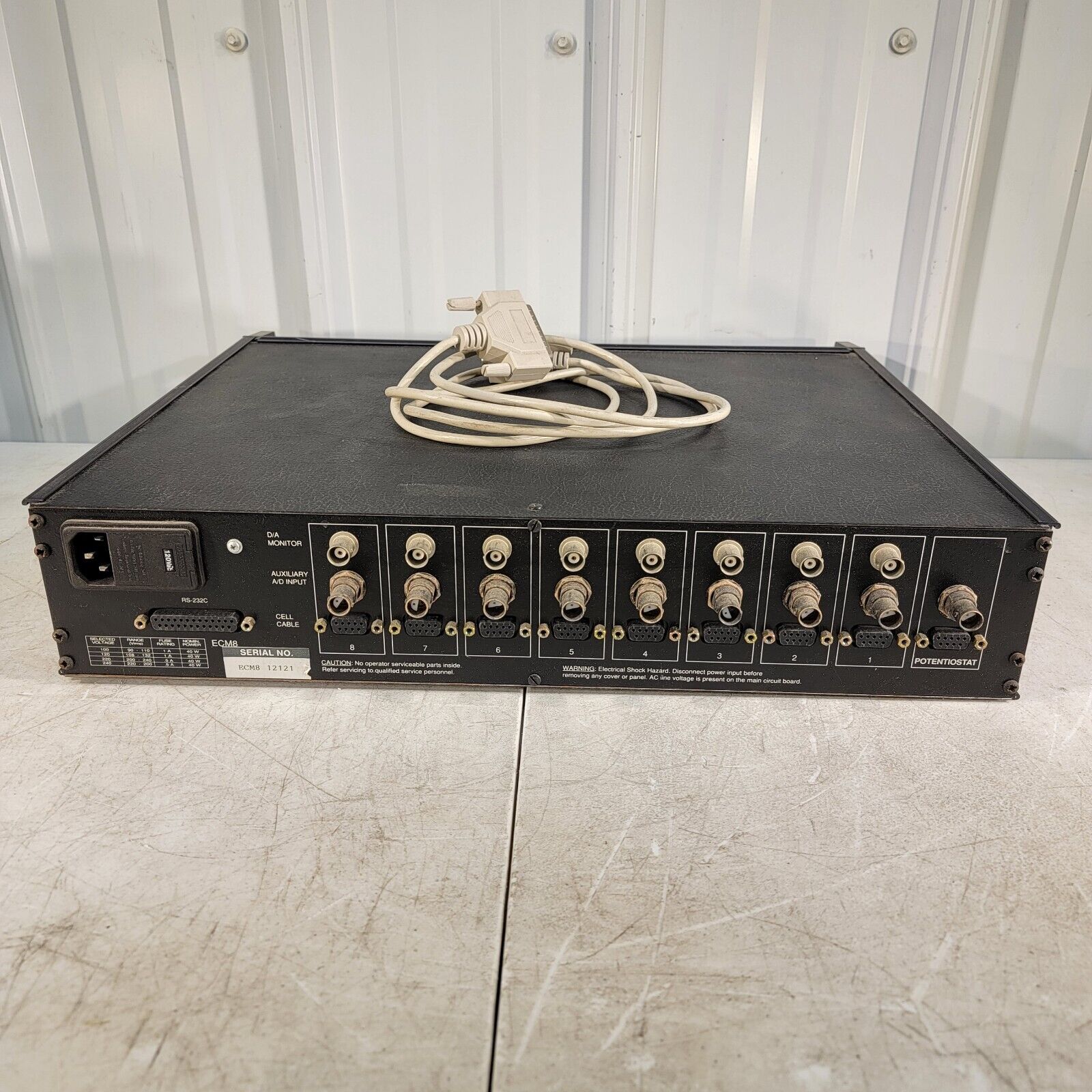 TESTED Gamry Instruments ECM8 Electrochemical Multiplexer w/ RS232 Cab ...