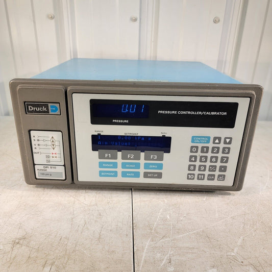 TESTED- Druck DPI510 Pressure Controller Calibrator 100 PSI G Compressed Gas