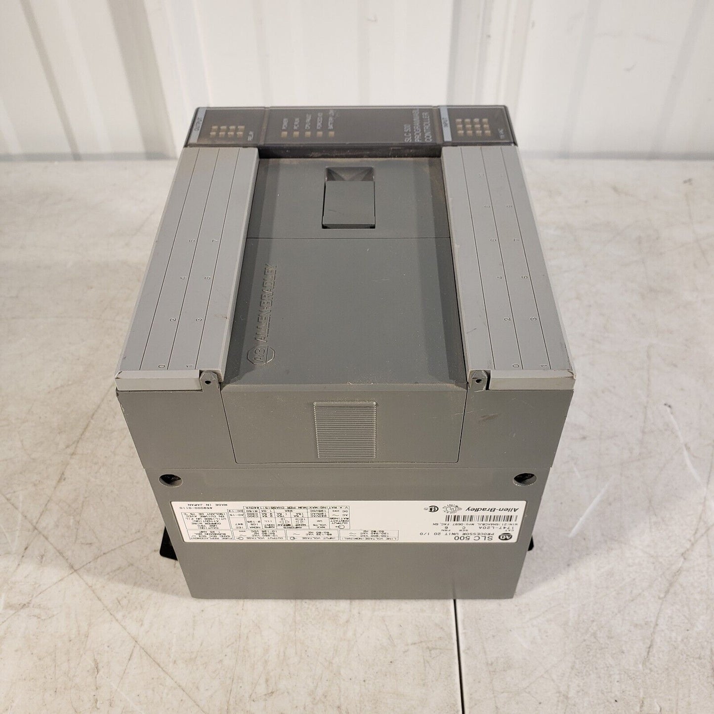 Allen Bradley 1747-L20A SLC 500 Processor Unit 20 I/O Programmable Con ...