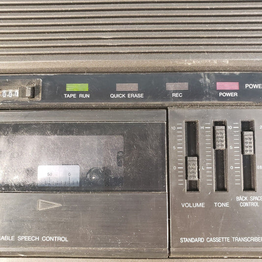 Panasonic RR-830 Cassette Transcriber, VSC Variable Speech Control - WORKS FINE