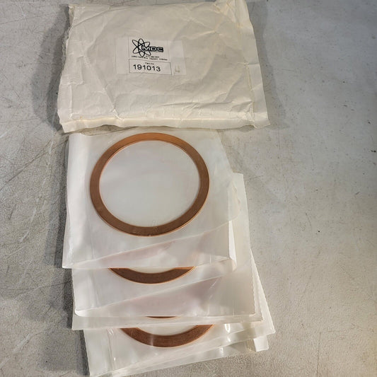 MDC 191013 6" Copper Gasket DN100CF CF Flange 10-Pack Conflat OFHC