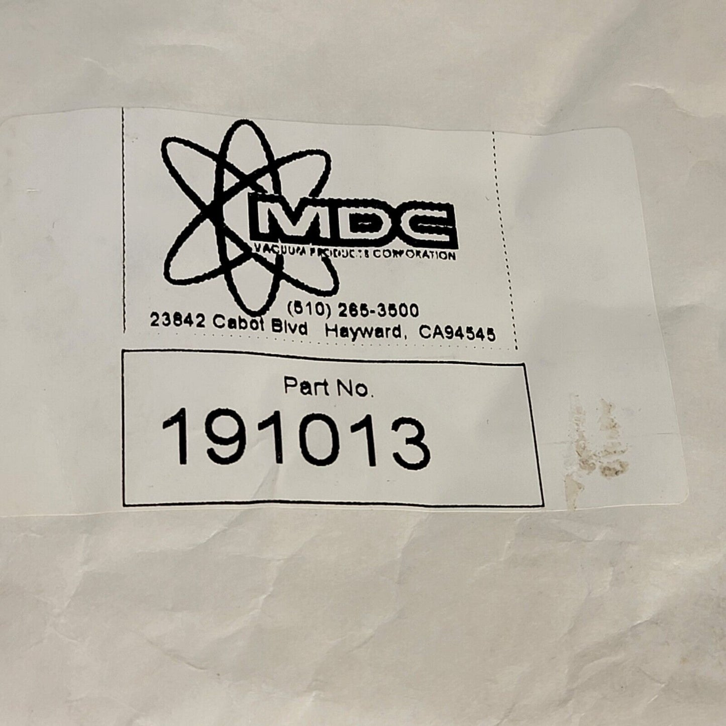 MDC 191013 6" Copper Gasket DN100CF CF Flange 10-Pack Conflat OFHC
