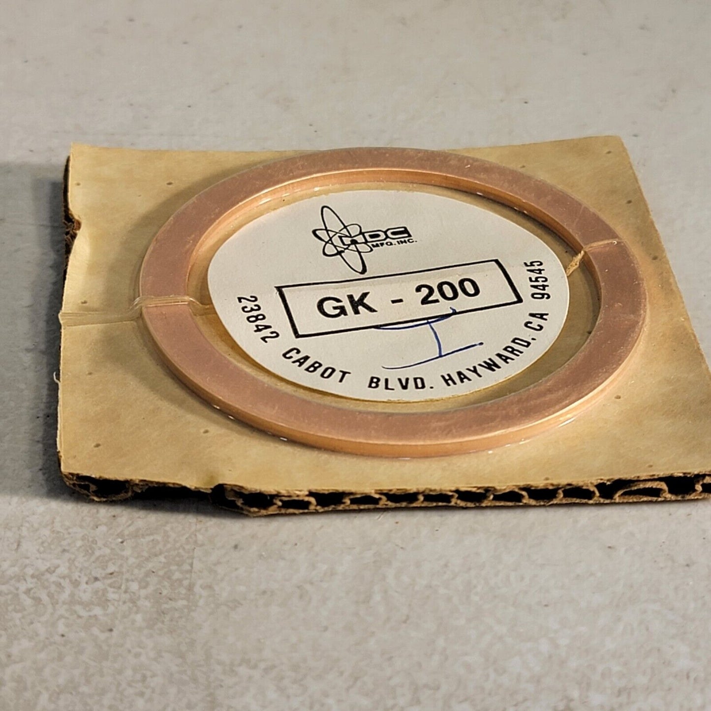 MDC 191004 Copper Gasket 2.75" DN35CF-DN40CF OFHC Copper