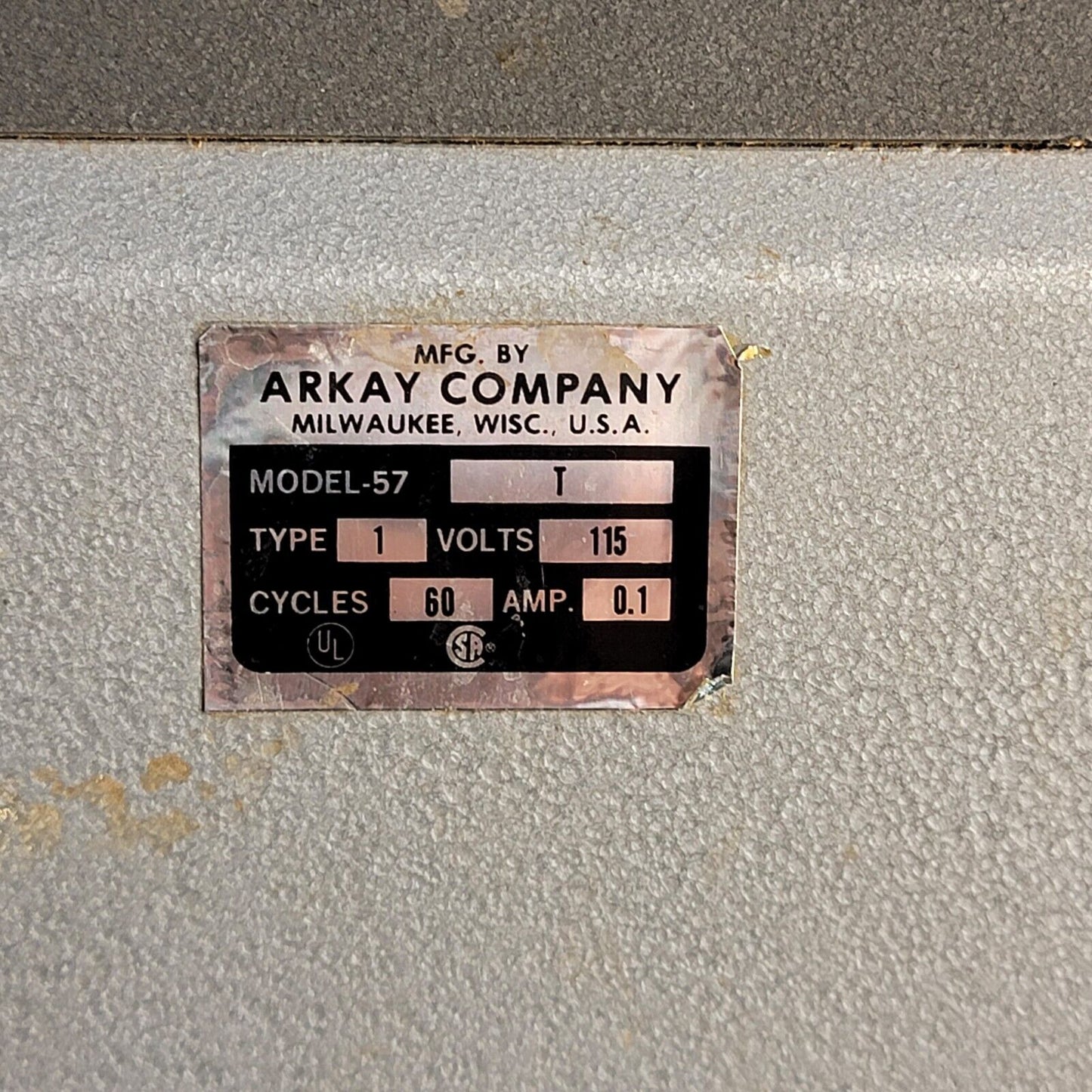 Arkay Safelight Model 57 Darkroom Lamp - NO BULB