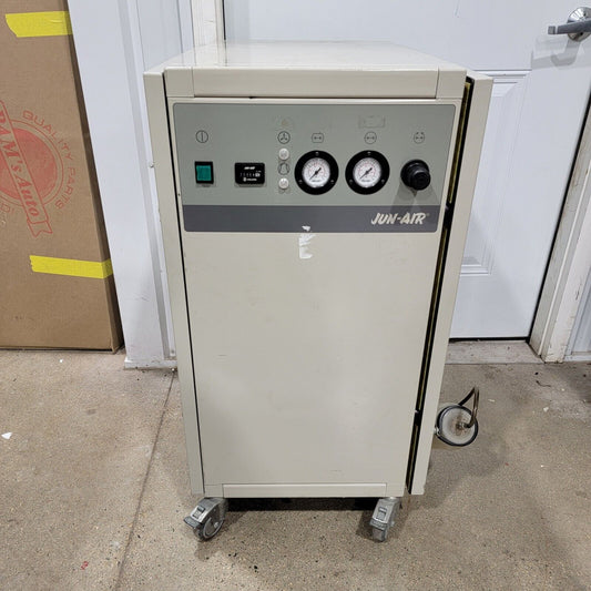 Tested Works- Jun-Air 2000-25M Oil-free Lab Air Compressor 120PSI 25-Liter 240v