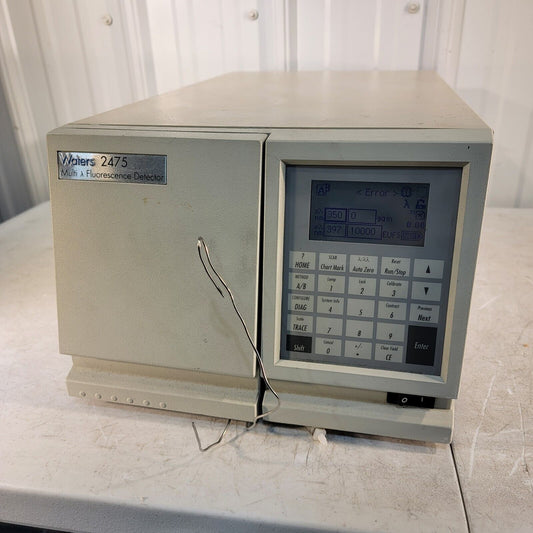 Waters 2475 Multi Wavelength Fluorescence Detector w/ Analytical Flow Cell ERROR