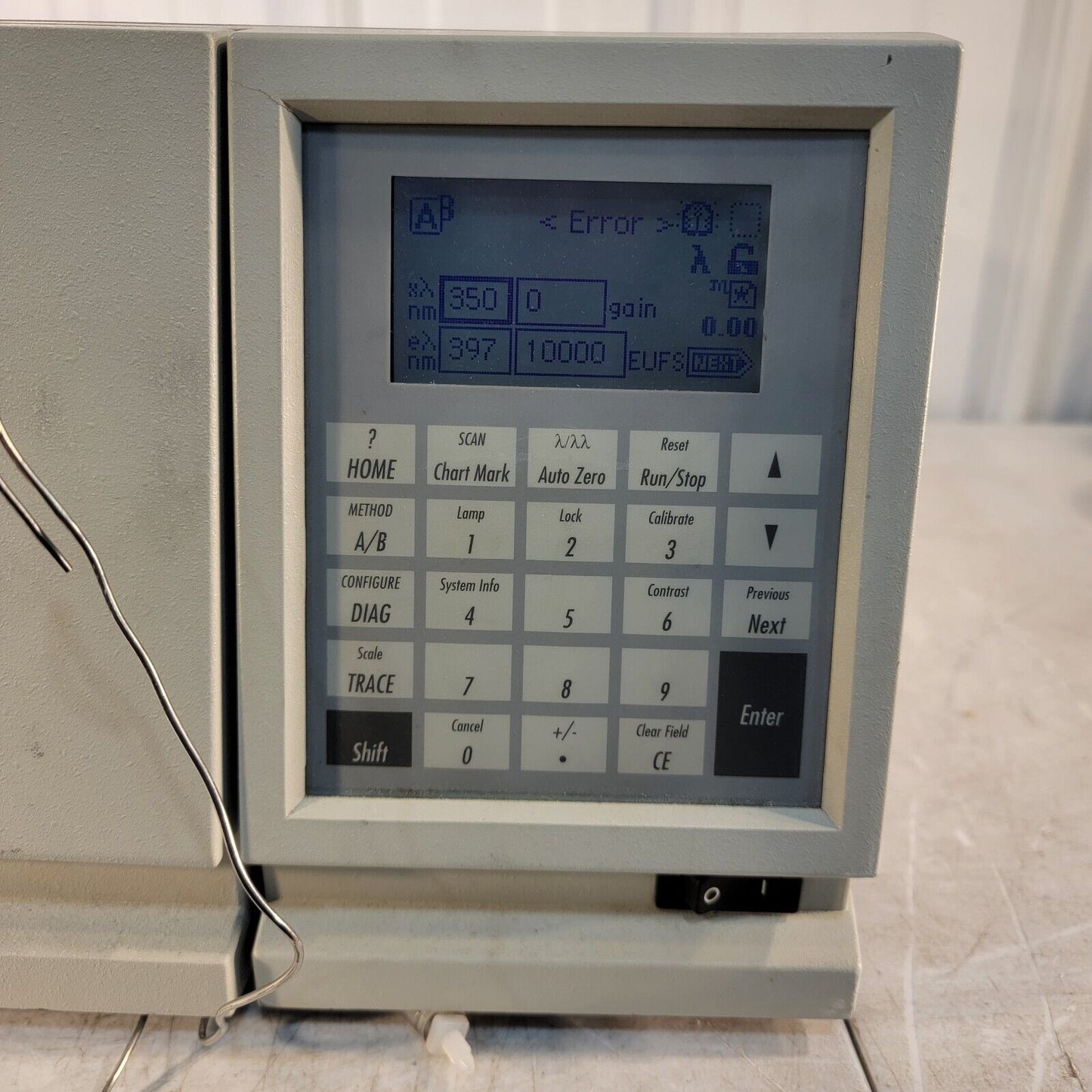 Waters 2475 Multi Wavelength Fluorescence Detector w/ Analytical Flow Cell ERROR