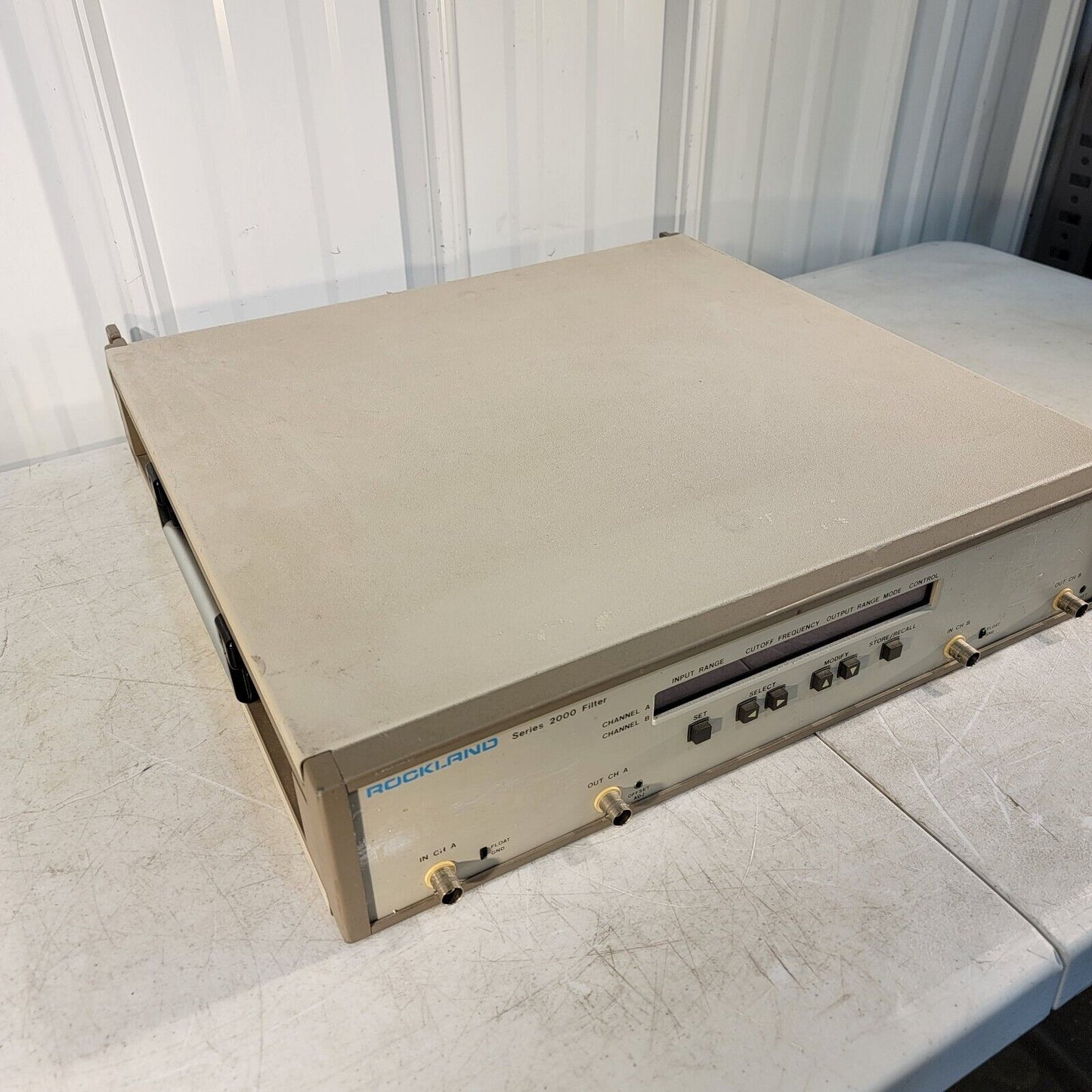 Rockland 2382 Butterworth 8th Order HP High Pass LP Low Pass RF Filter 2 Channel