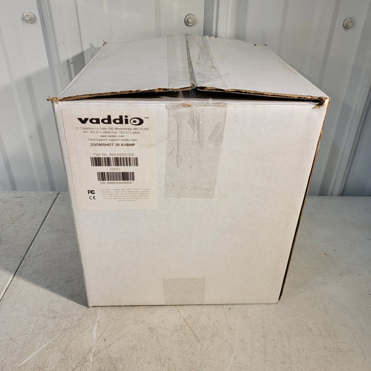 VADDIO ZoomShot 20 HD Point of View Video Camera w/ Remote 20-998-6920-000