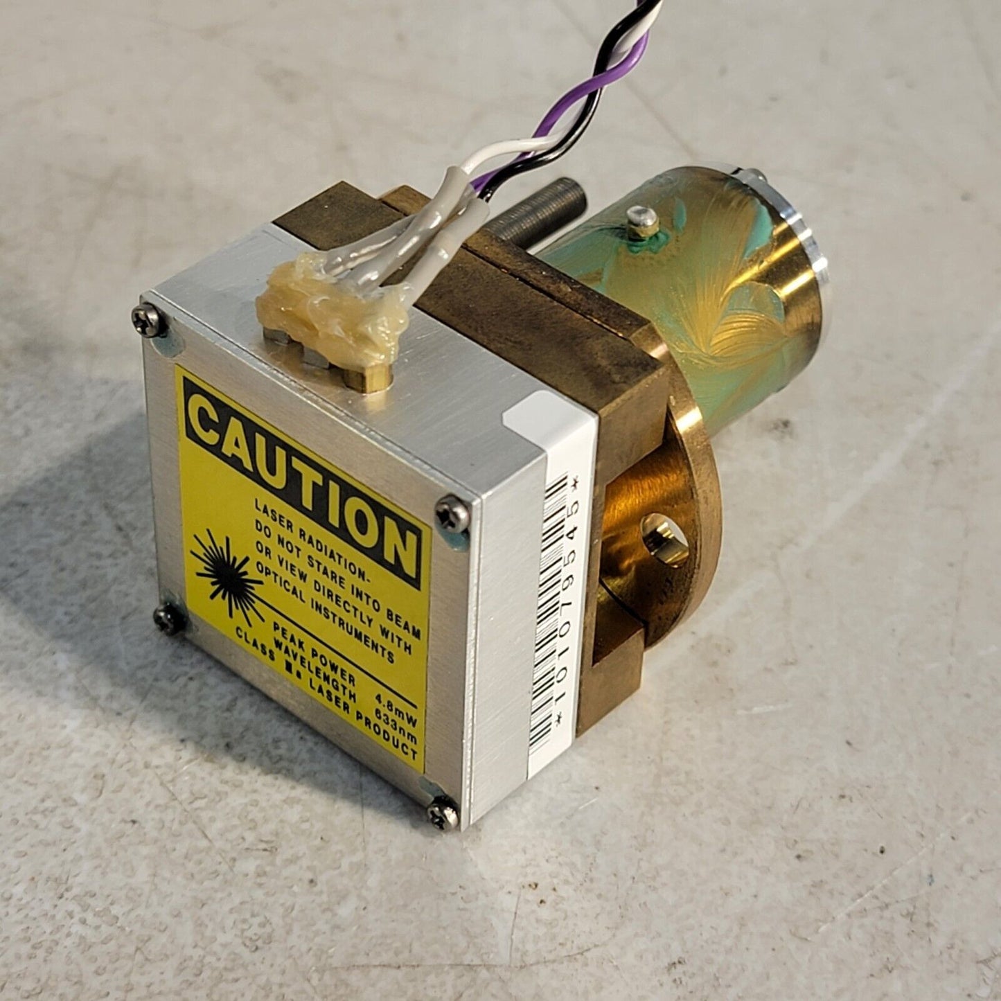 4.8 mW 633nm Laser Diode w/ Focusing Optic for Sysmex Hematology Is= 56uA