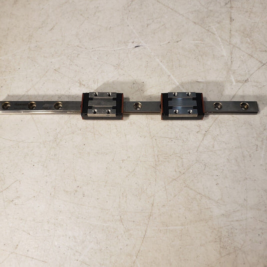 Rexroth Linear Guide Dual Block, 200mm Length, 20mm Carriage Width