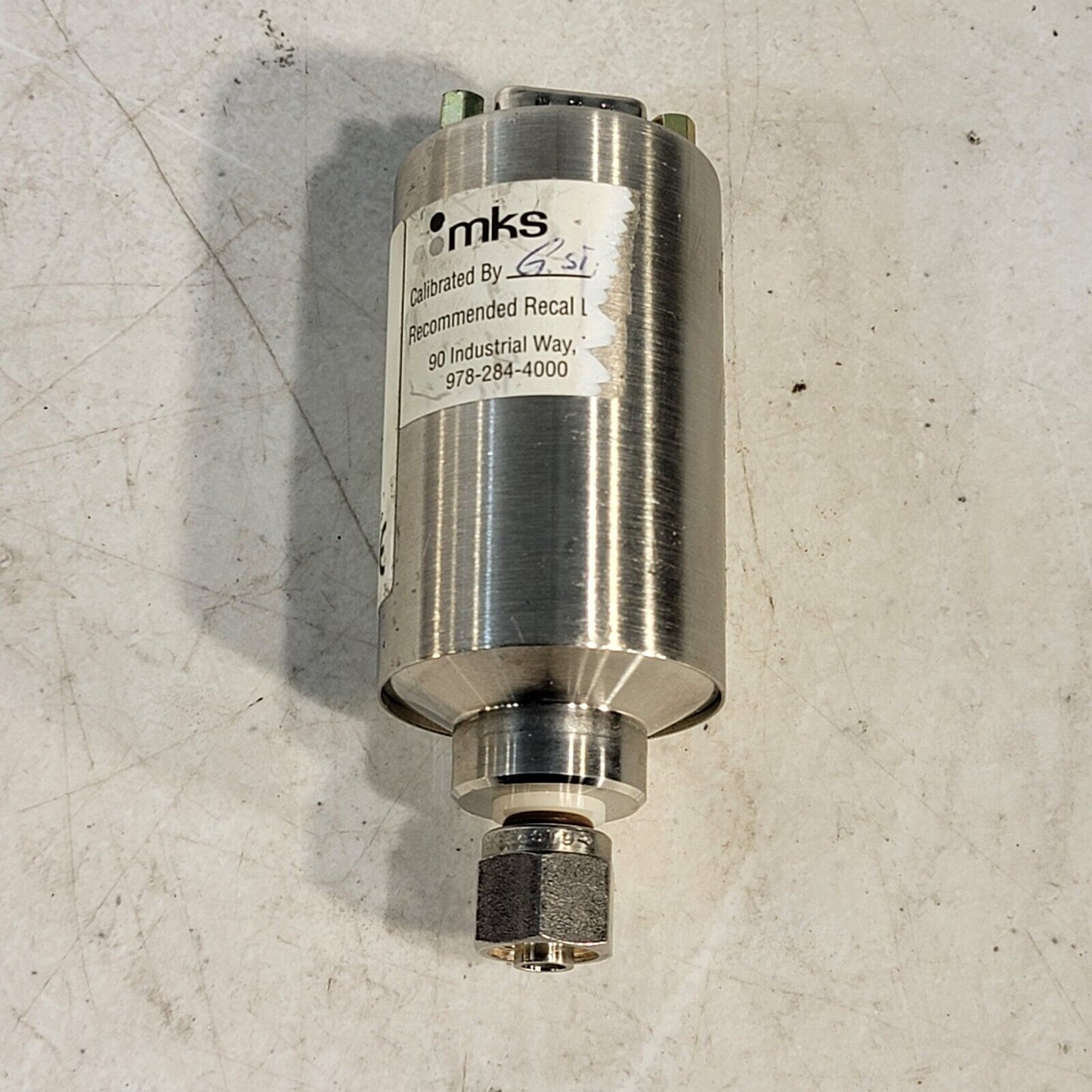 TESTED- MKS 850B-23691 Baratron Pressure Transducer 200 psia 4-20mA
