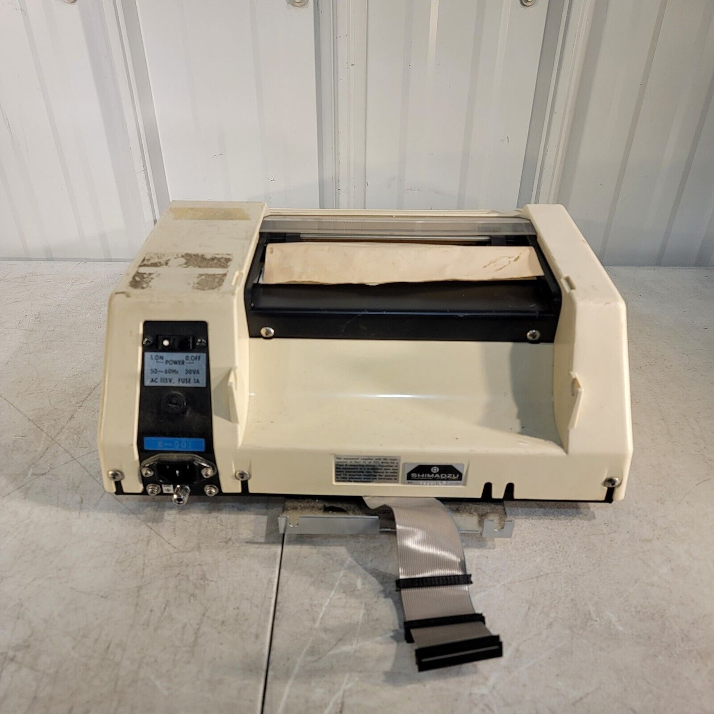 Shimadzu C-R3A Chromatopac Chromatography Data Processor Printer Vintage HPLC