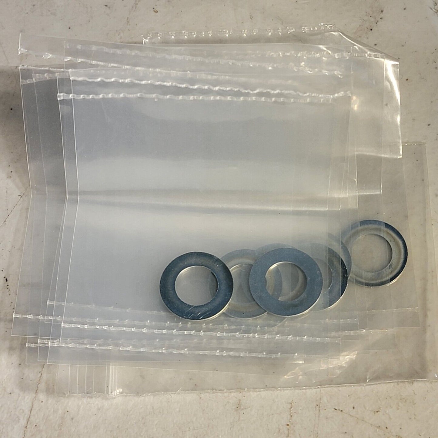 1/2" VCR Gasket Face Seals Pack of 10, 316L Stainless Steel SS VCR-8
