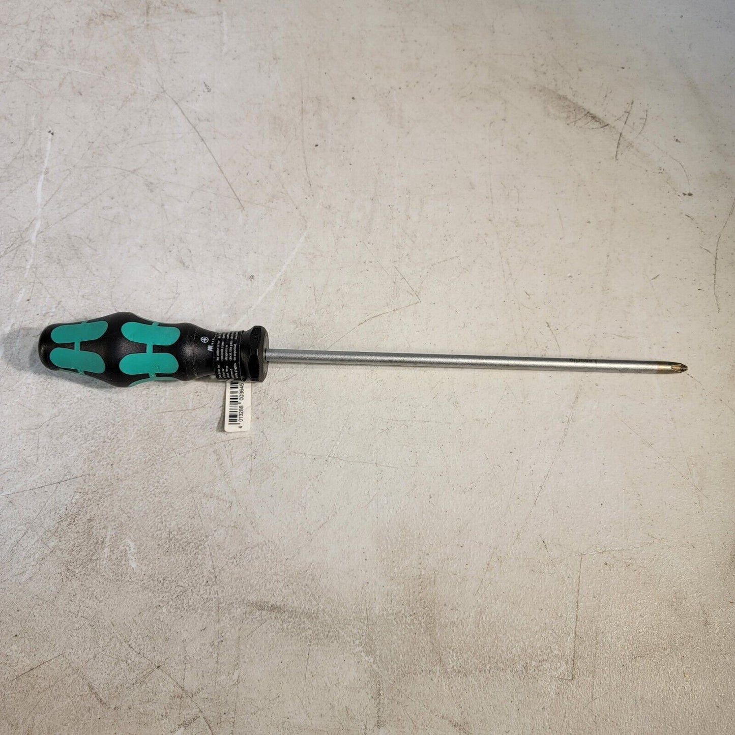 Wera Kraftform 350 Screwdriver Phillips Tip PH2 x 200mm by Wera Laser Tip