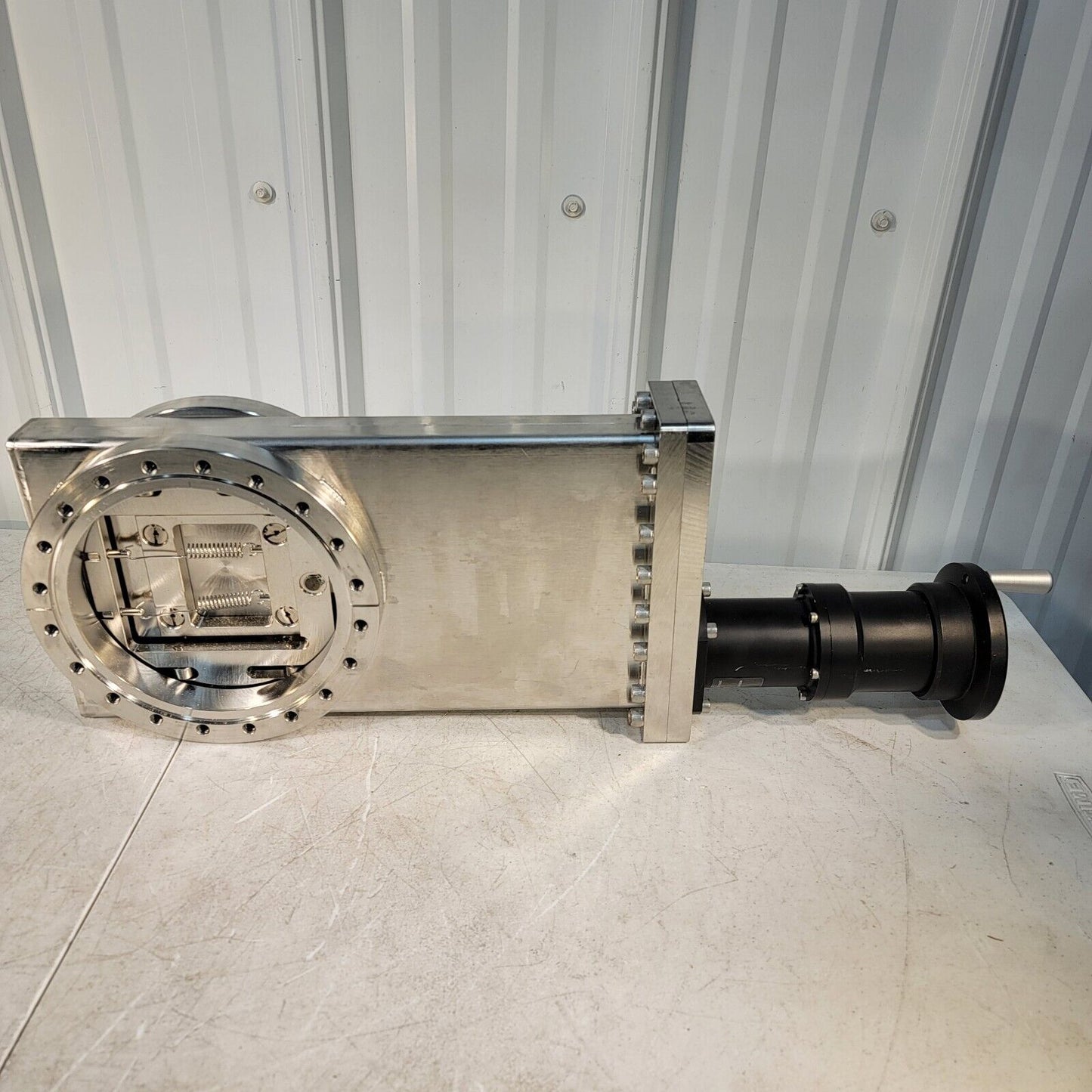 MDC 8" CF DN160CF Conflat Manual Gate Valve High Vacuum Stainless Steel GV-6000V