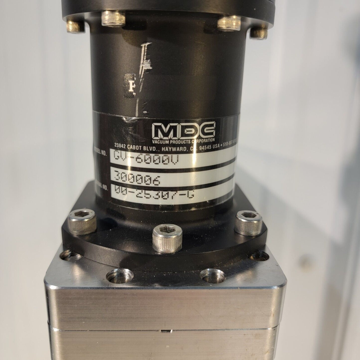 MDC 8" CF DN160CF Conflat Manual Gate Valve High Vacuum Stainless Steel GV-6000V