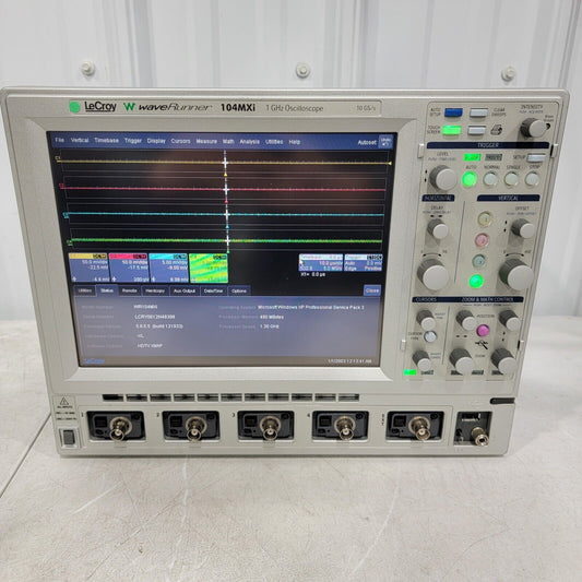 READ DESCRIPTION- LeCroy WaveRunner 104MXi 1GHz Oscilloscope 10 GS/s HDTV XMAP