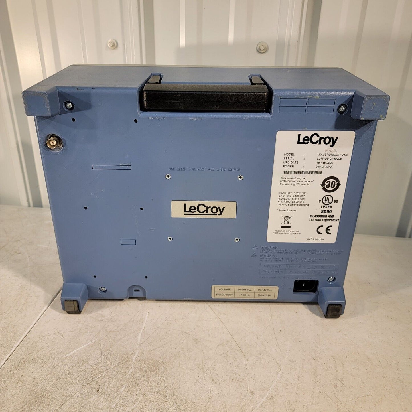 READ DESCRIPTION- LeCroy WaveRunner 104MXi 1GHz Oscilloscope 10 GS/s HDTV XMAP