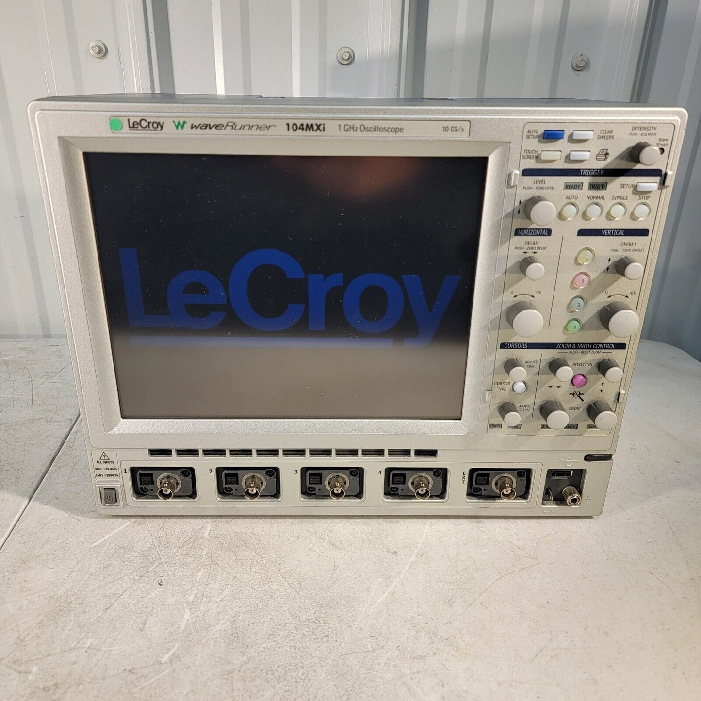 READ DESCRIPTION- LeCroy WaveRunner 104MXi 1GHz Oscilloscope 10 GS/s HDTV XMAP