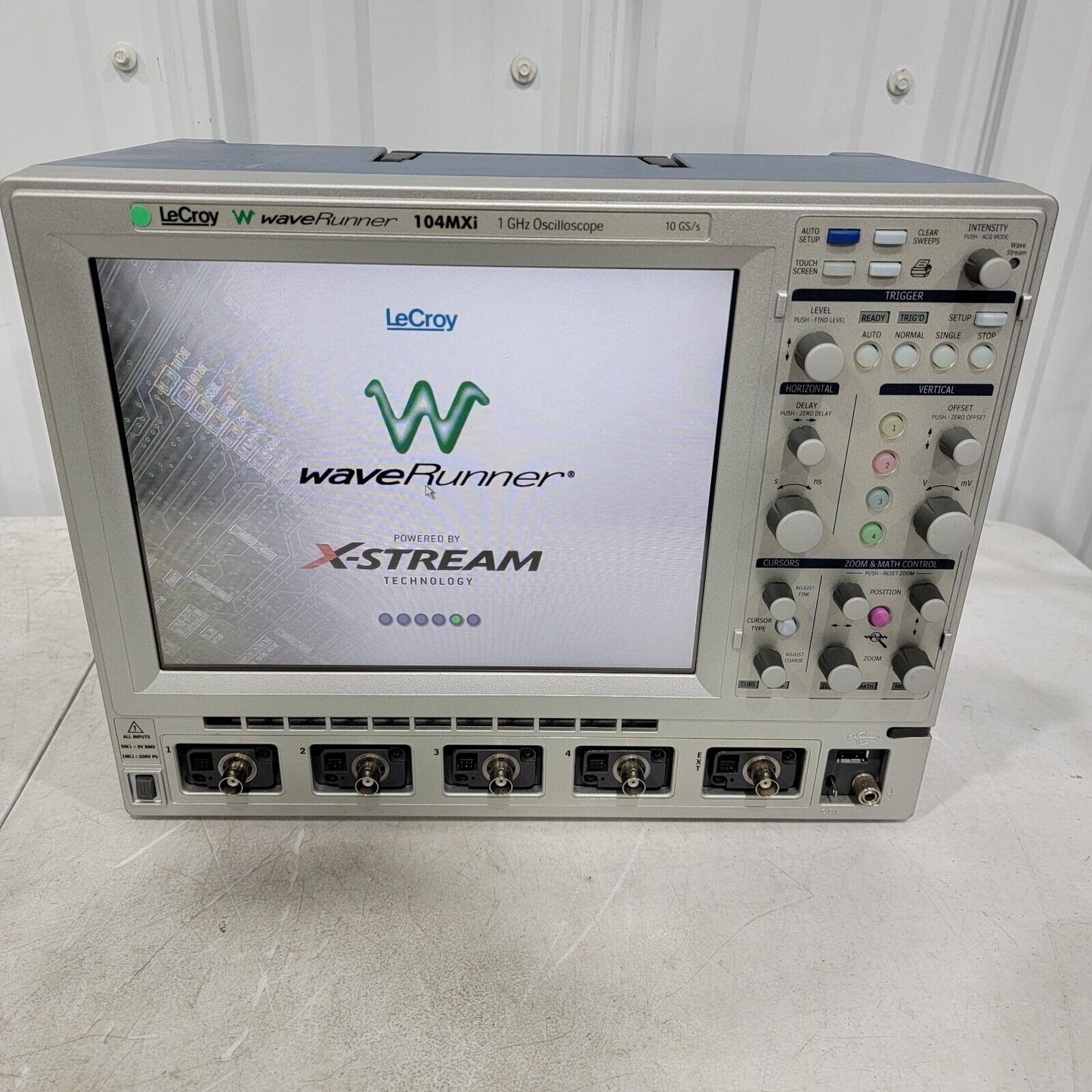 READ DESCRIPTION- LeCroy WaveRunner 104MXi 1GHz Oscilloscope 10 GS/s HDTV XMAP