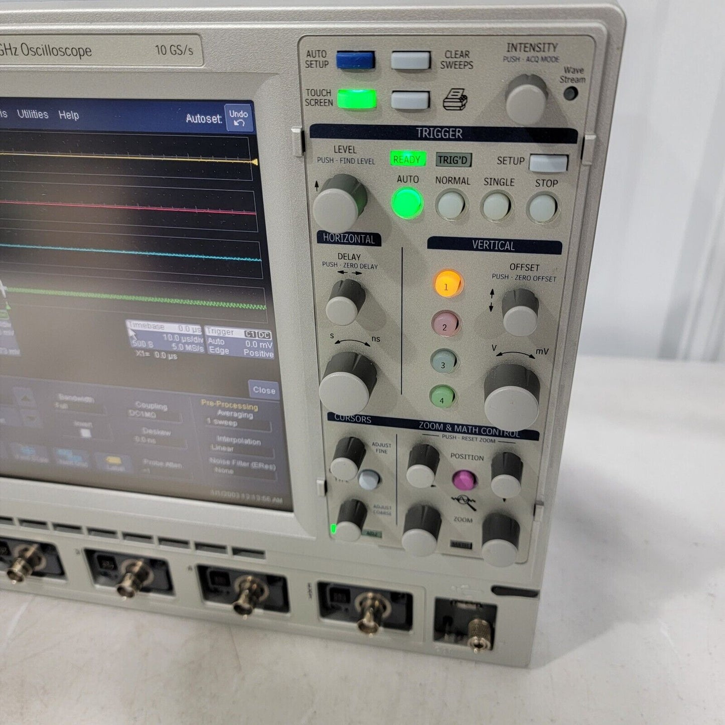 READ DESCRIPTION- LeCroy WaveRunner 104MXi 1GHz Oscilloscope 10 GS/s HDTV XMAP