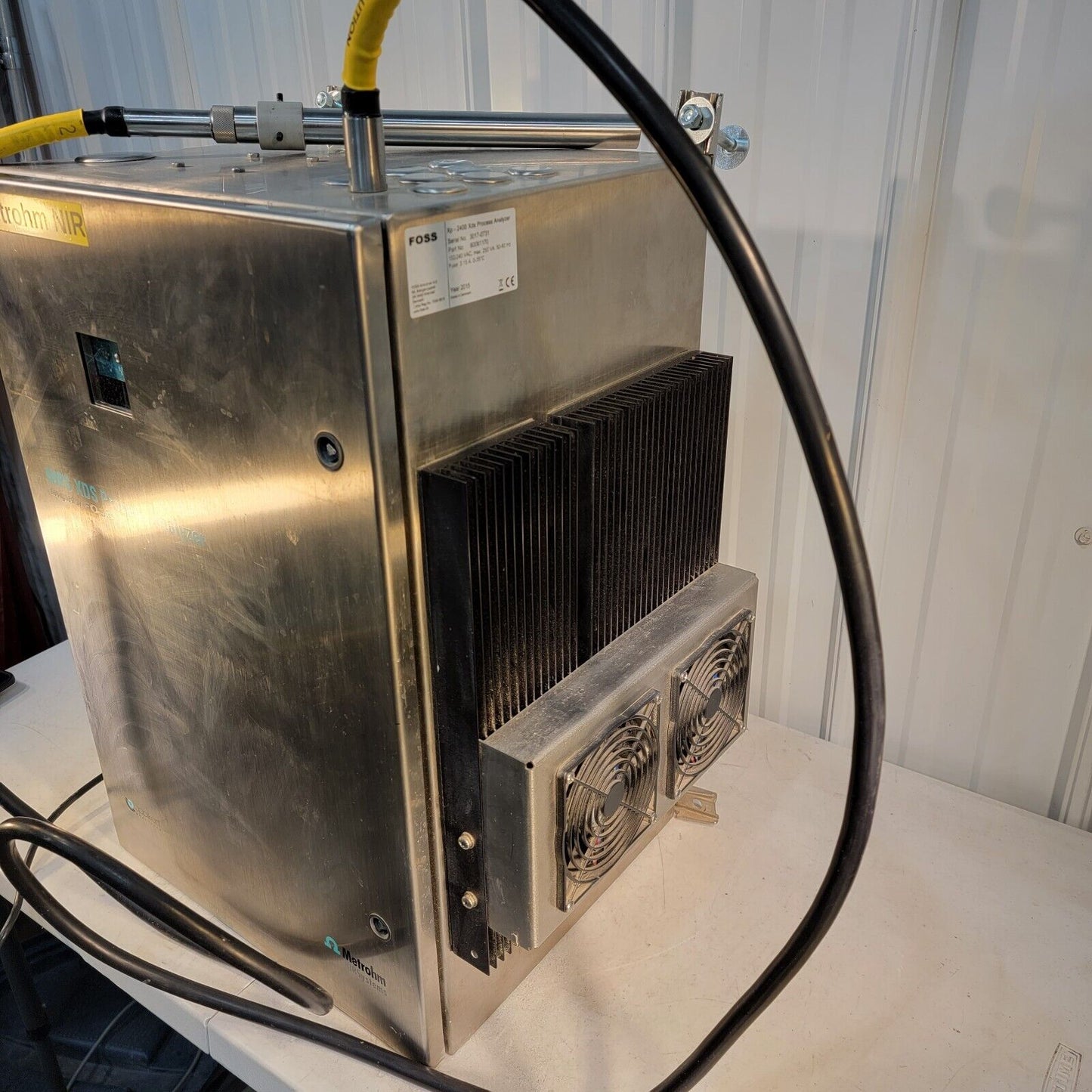 Metrohm Foss XP-2400 XDS NIRS NIR Process Analyzer 60061170 w/ Manual