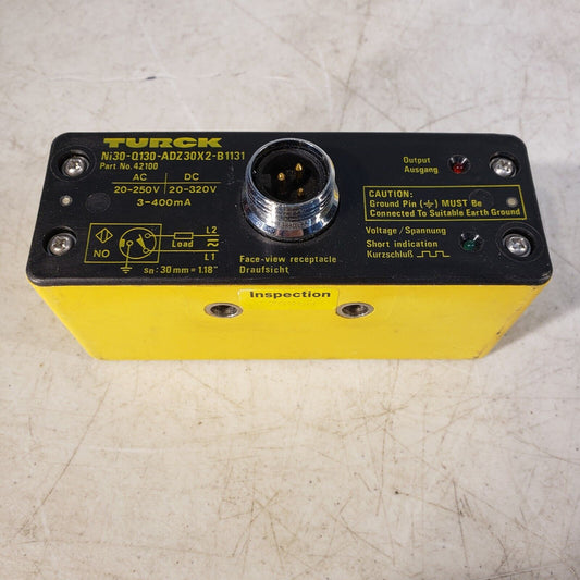 Turck Ni30-Q130-ADZ30X2-B1131 Rectangular Inductive Proximity Sensor M4210000
