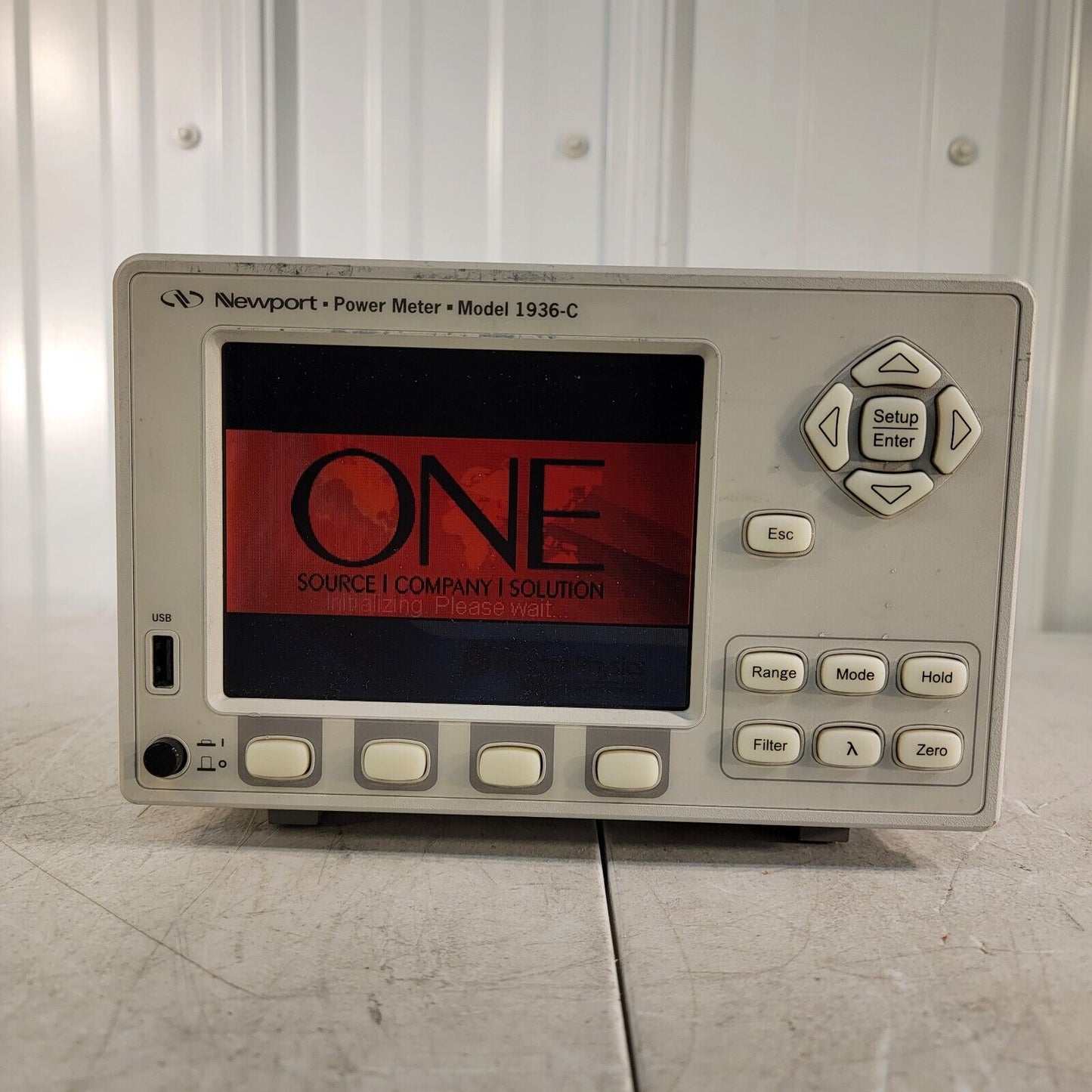 MKS Newport 1936-C Single Channel Optical Power Meter High-Performance