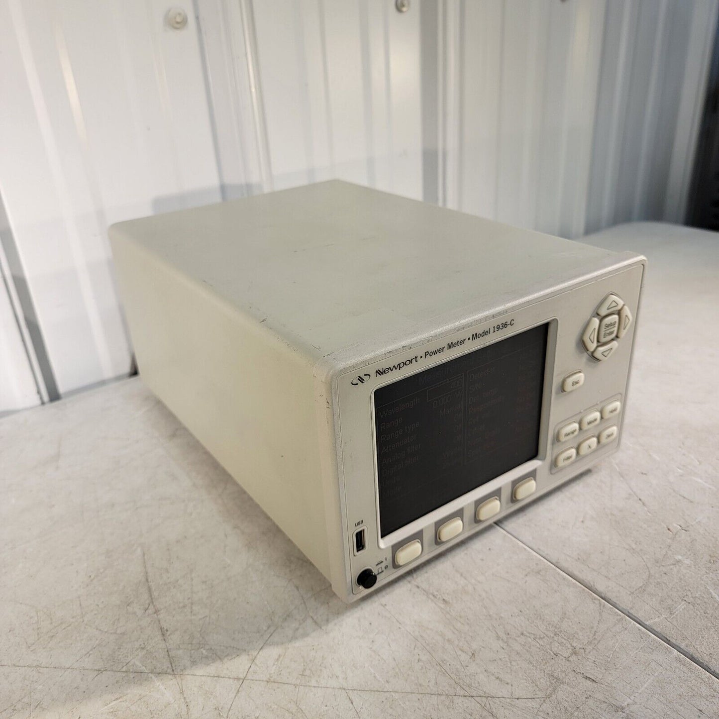 MKS Newport 1936-C Single Channel Optical Power Meter High-Performance