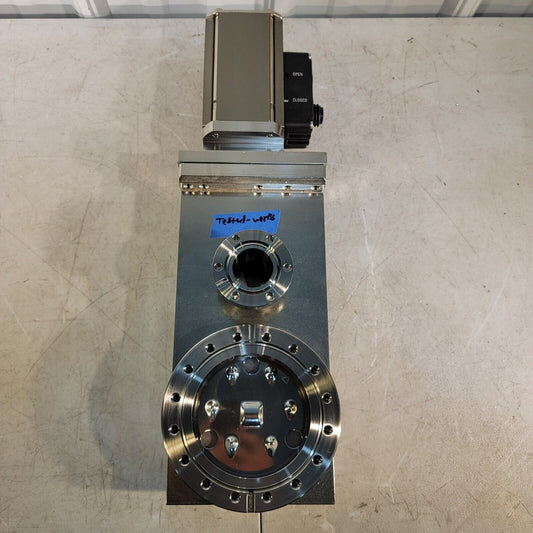 VAT Gate Valve DN100CF 6" OD Conflat Flange Pneumatic Valve High Vacuum w/ Purge