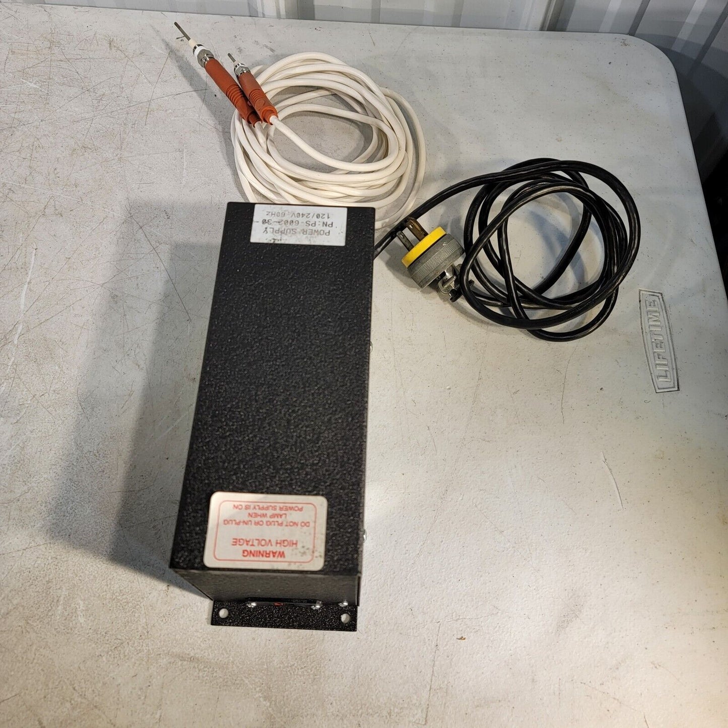 JELIGHT PS-6002-30 Ballast Power Supply UV Ozone UVO 6000V w High Voltage Cables