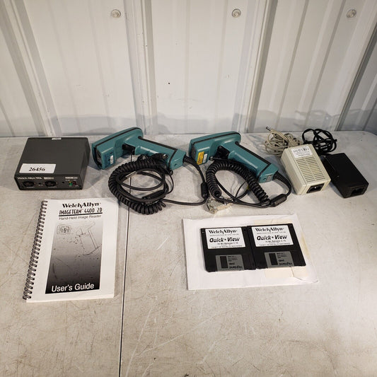 Welch Allyn Lot Of 2 Scanners 4400/4410, ScanTeam1100, 4400 User Guide, Software