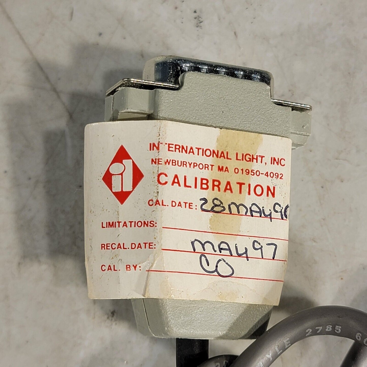 International Light ILT UV-VIS GaAsP Radiometer Detector Head SED005 UVA Solar