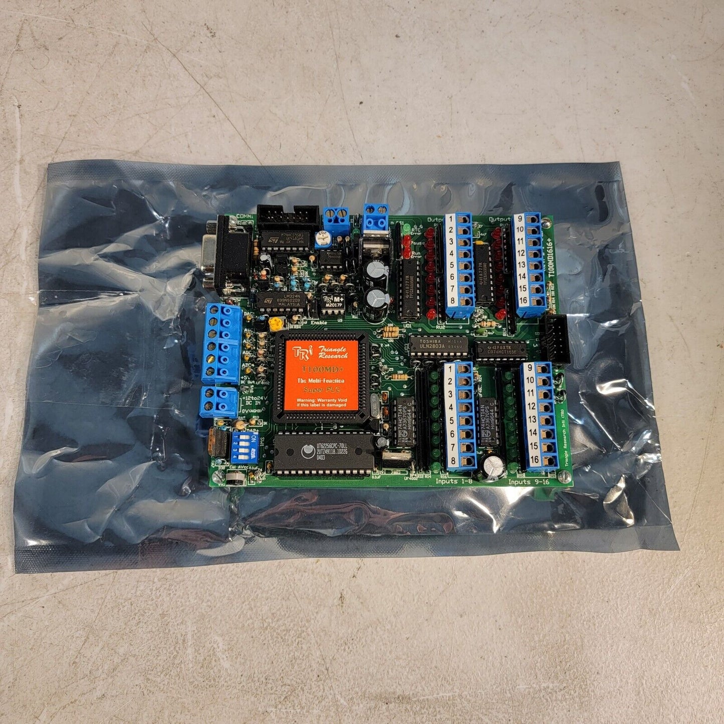 Triangle Research T100MD1616+ Programmable Control Super PLC Board T100MD+